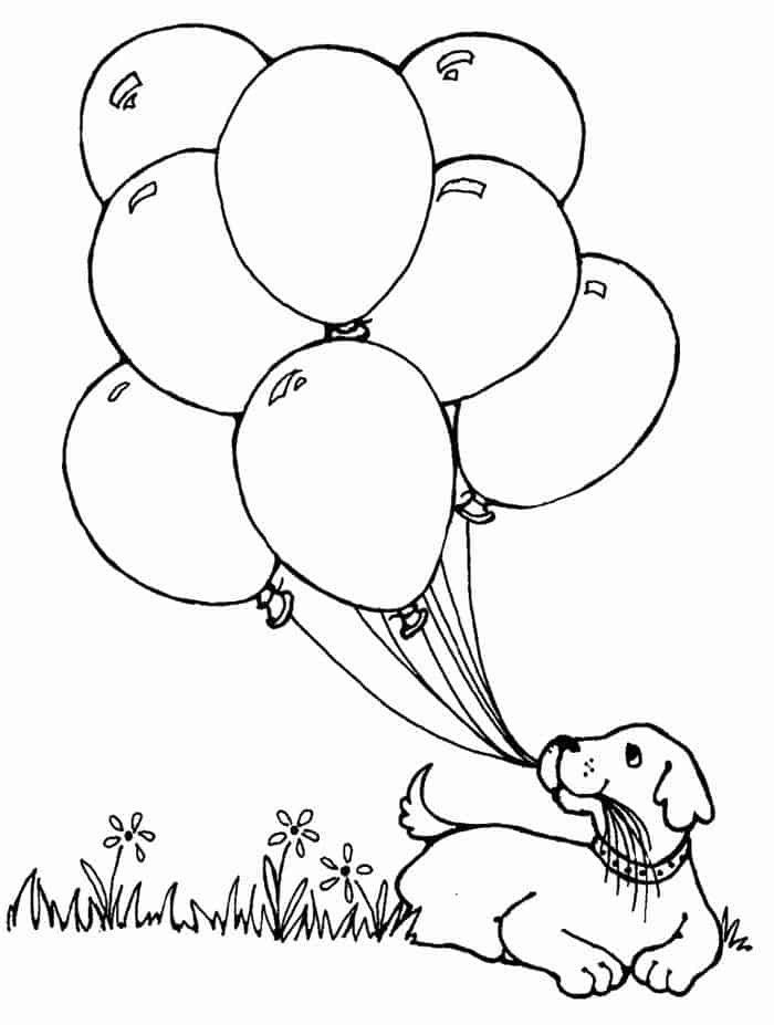 Fantasy Hot Air Balloon Coloring Pages