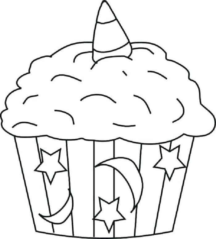Fnaf Cupcake Coloring Pages