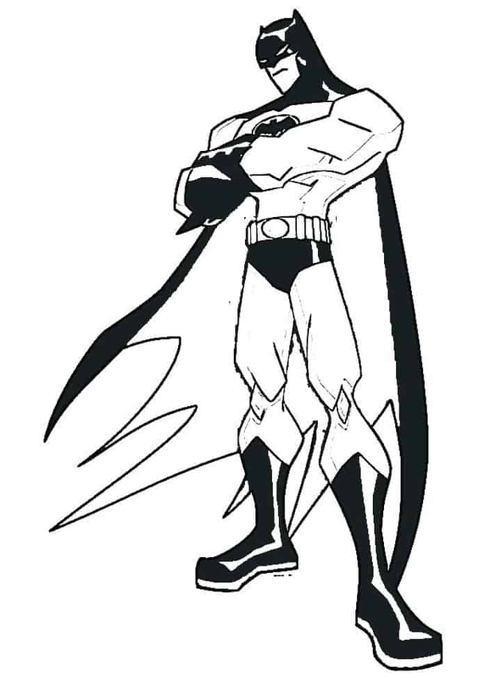 Free Batman And Superman Coloring Pages