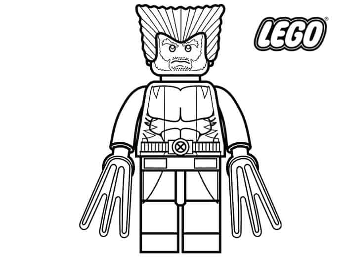 Free Lego Coloring Pages