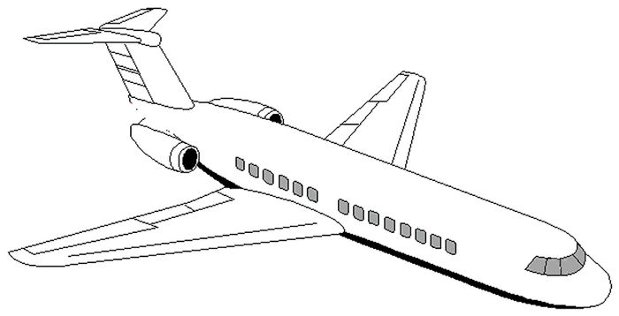 Free Printable Coloring Pages Of Airplane Ticket