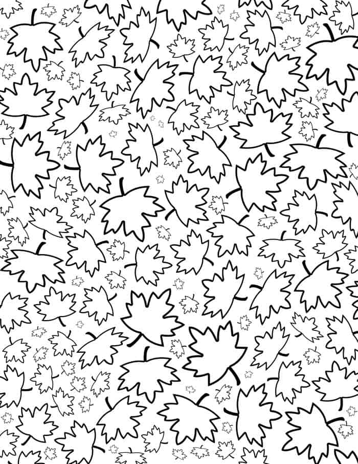 Free Printable Fall Coloring Pages