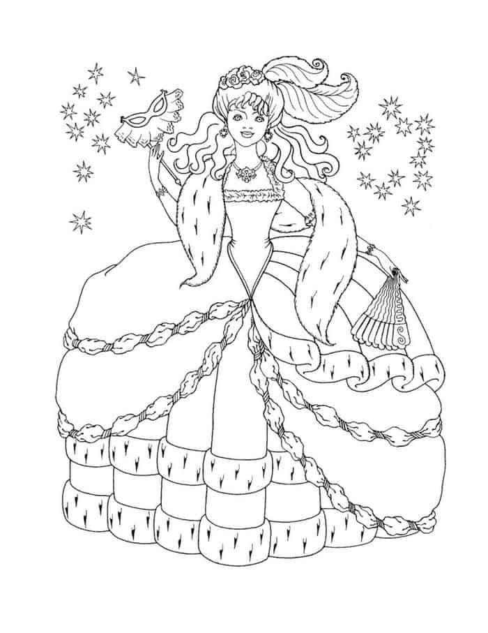 Free Printable Princess Coloring Pages
