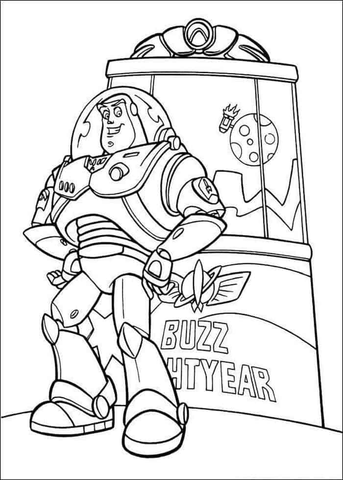 Free Printable Toy Story Coloring Pages