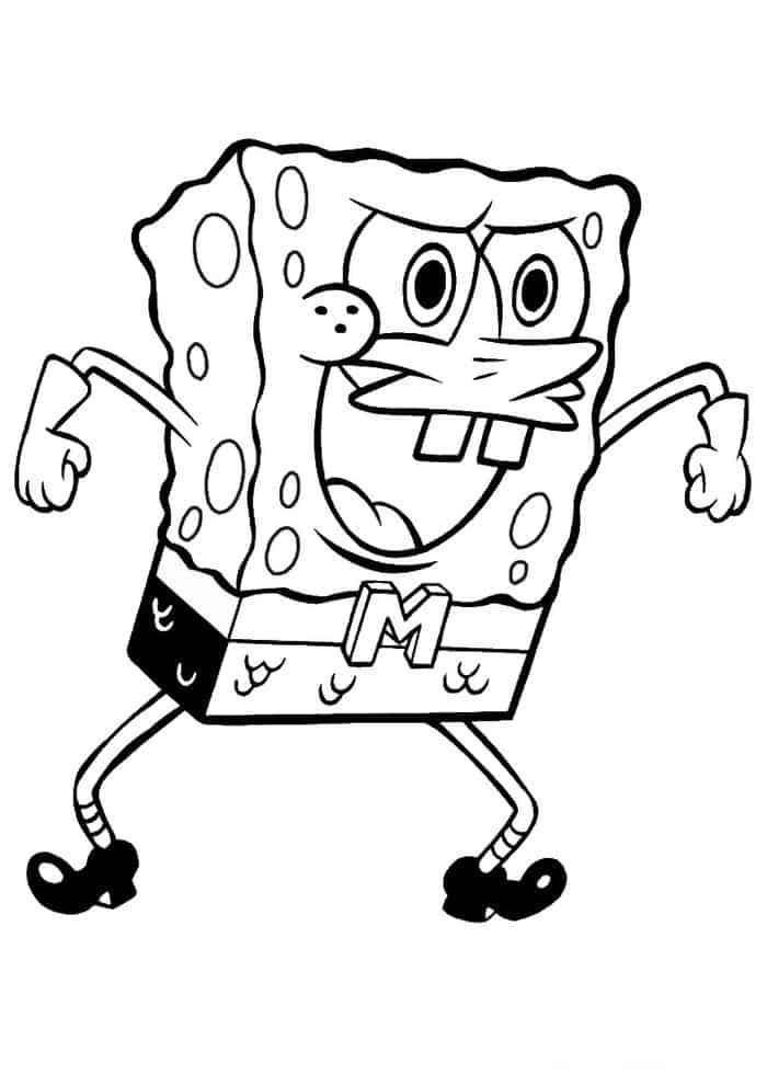 Free Spongebob Coloring Pages