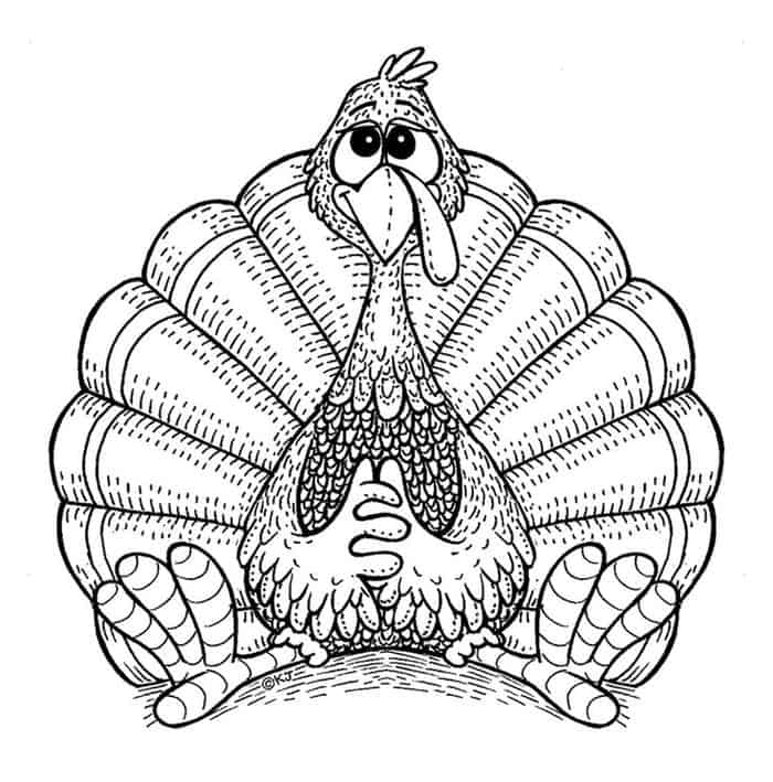 Free Thanksgiving Coloring Pages