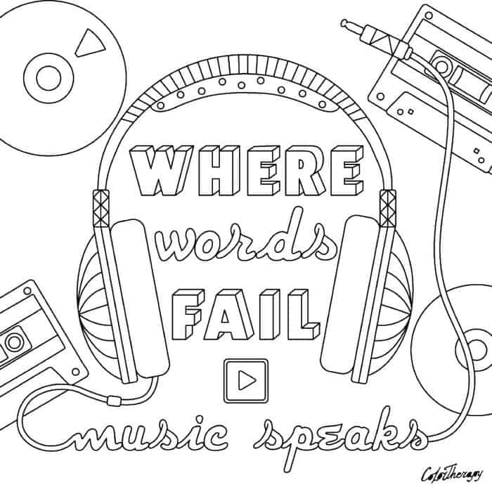 Fun Coloring Pages For Teens
