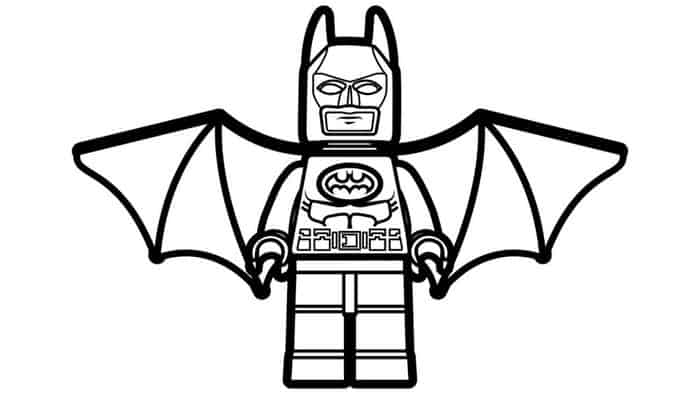 Lego Batman Coloring Pages