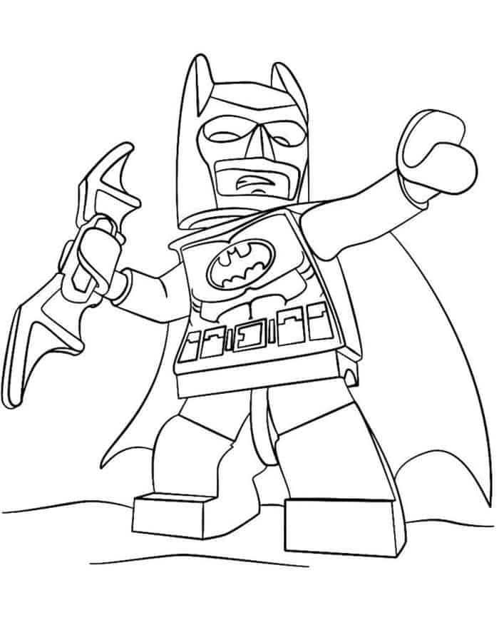 Lego Batman Movie Coloring Pages