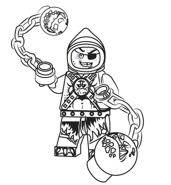 Lego Chima Coloring Pages