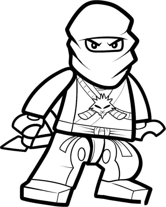 Lego Coloring Pages Ninjago
