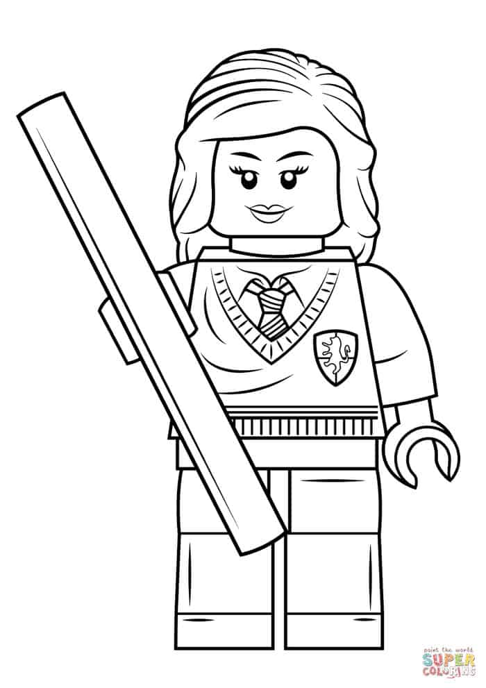 Lego Harry Potter Coloring Pages