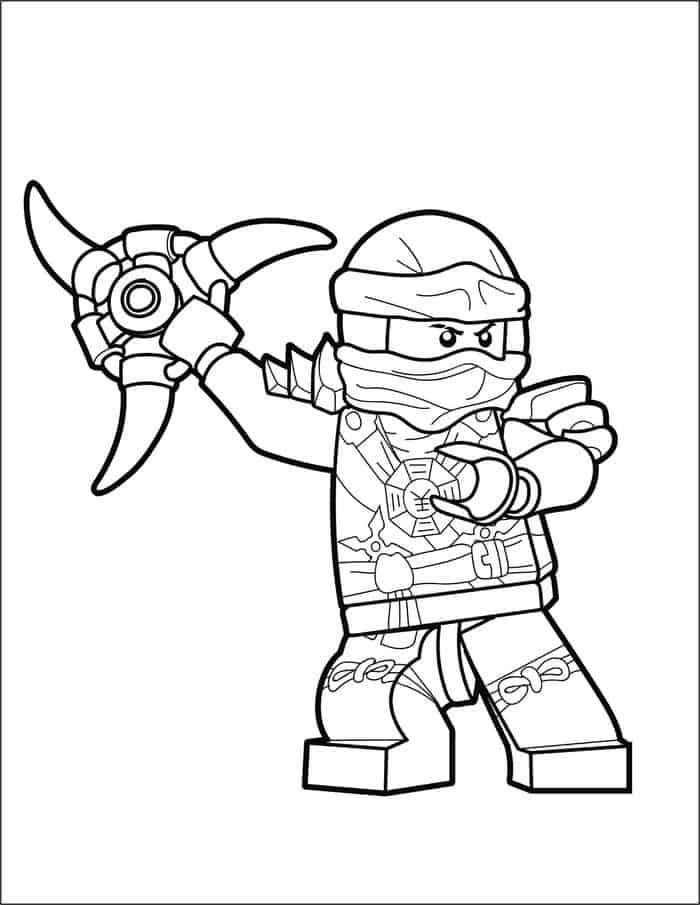 Lego Ninjago Coloring Pages