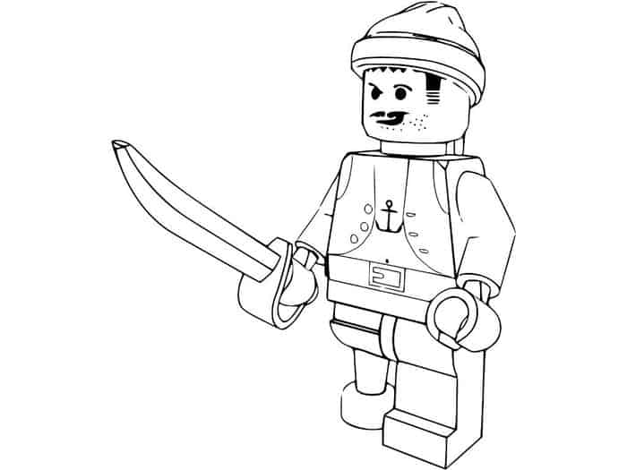 Lego Printable Coloring Pages