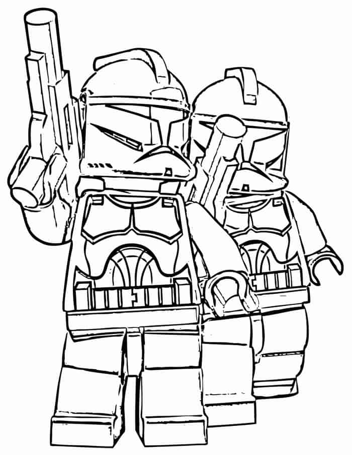 Lego Star Wars Coloring Pages To Print