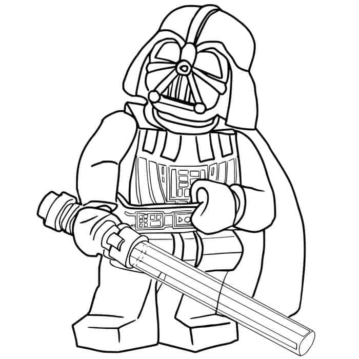 Lego Star Wars Coloring Pages