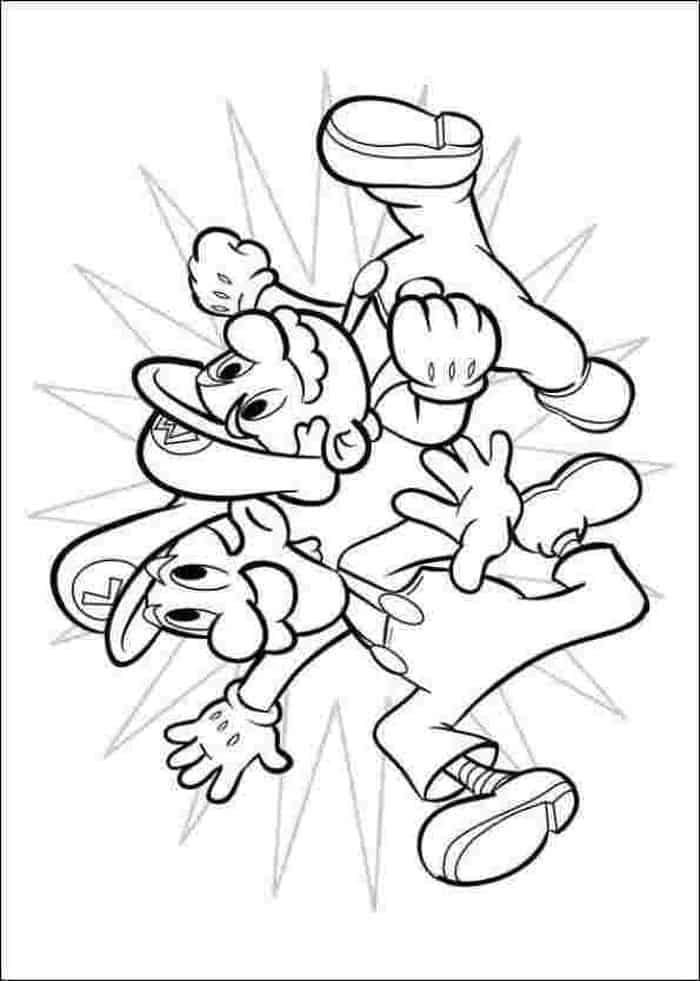 Mario Free Coloring Pages