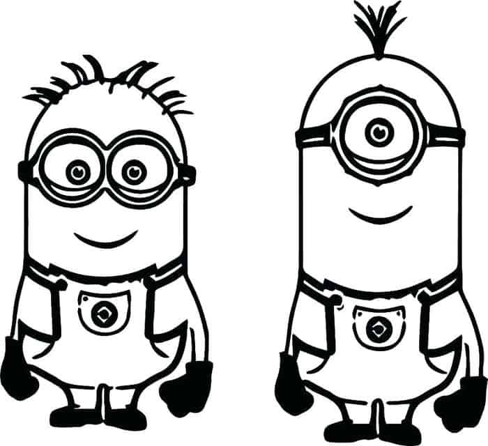 Minion Coloring Pages Pdf