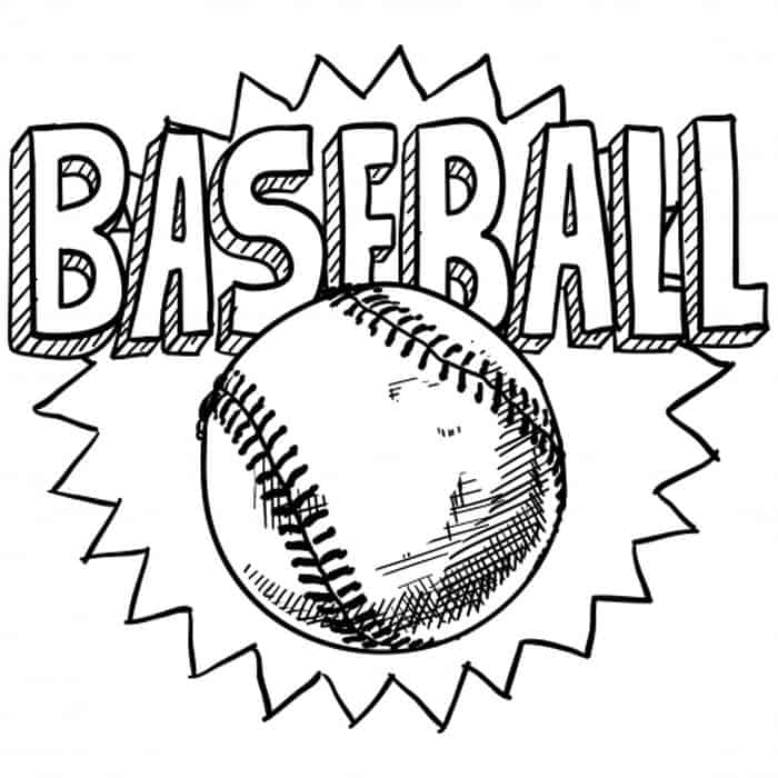 Mlb Baseball Logo Coloring Pages