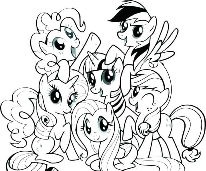 My Little Pony Coloring Pages Princess Luna