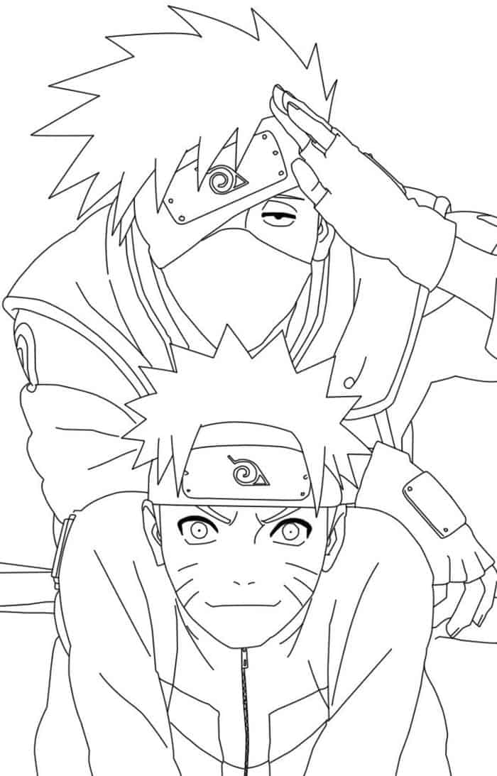 Naruto Coloring Pages Printable