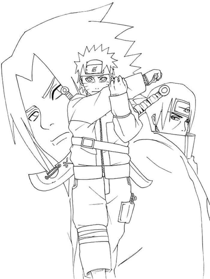 Naruto Coloring Pages Suigetsu