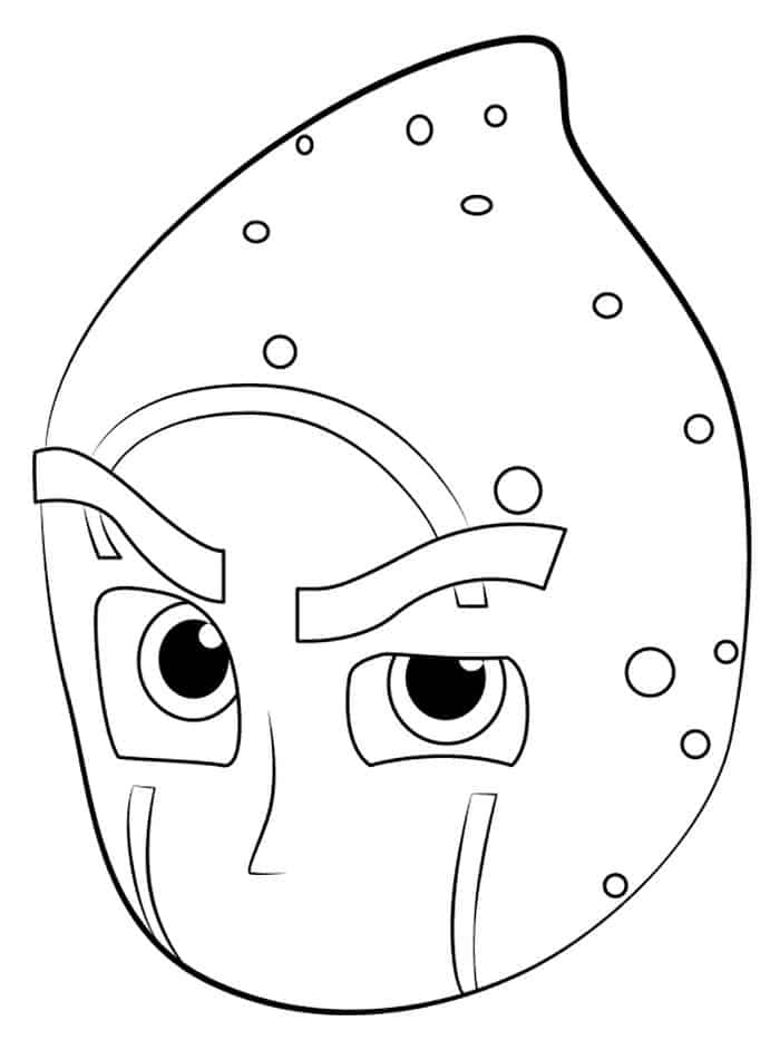 Night Ninja Pj Masks Coloring Pages