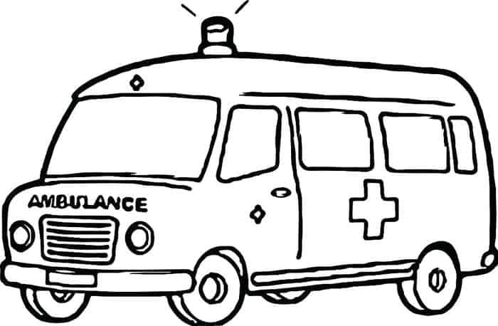 Nyfd Ambulance Coloring Pages
