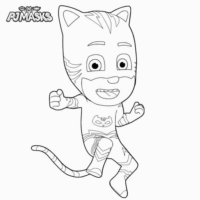 Pj Masks Coloring Pages Downloadable