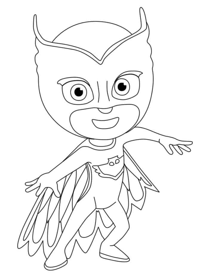 Pj Masks Coloring Pages Pdf