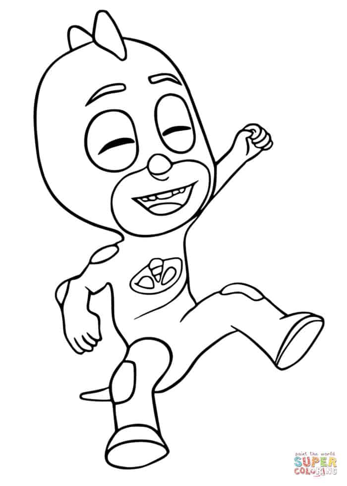 Pj Masks Getgo Coloring Pages