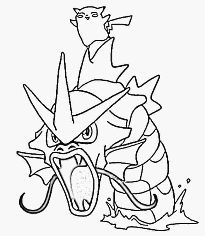 Pokemon Coloring Pages For Kids