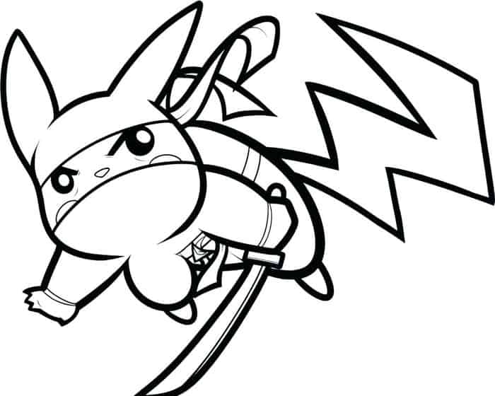 Pokemon Coloring Pages Greninja
