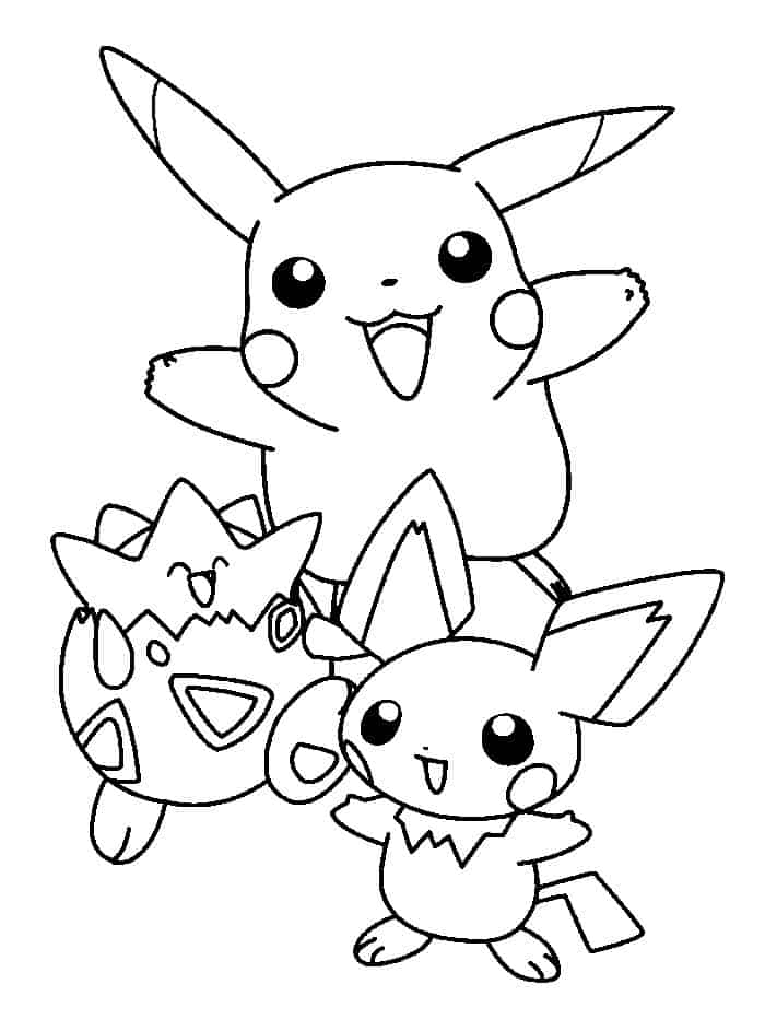 Pokemon Coloring Pages Printable