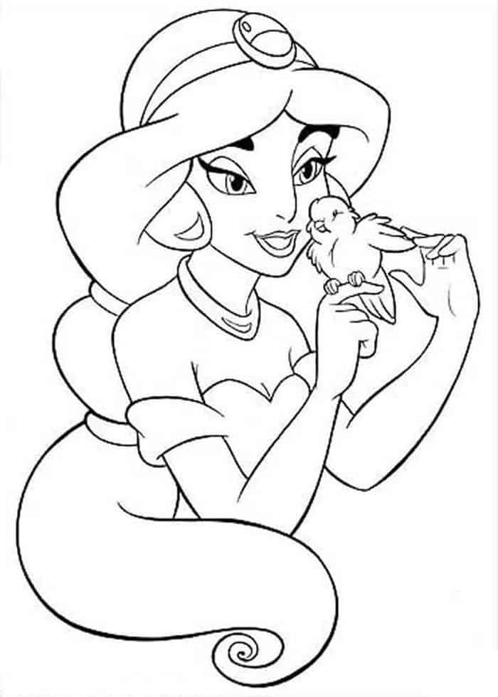 Princess Coloring Pages For Kids