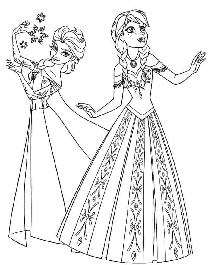 Princess Coloring Pages Free