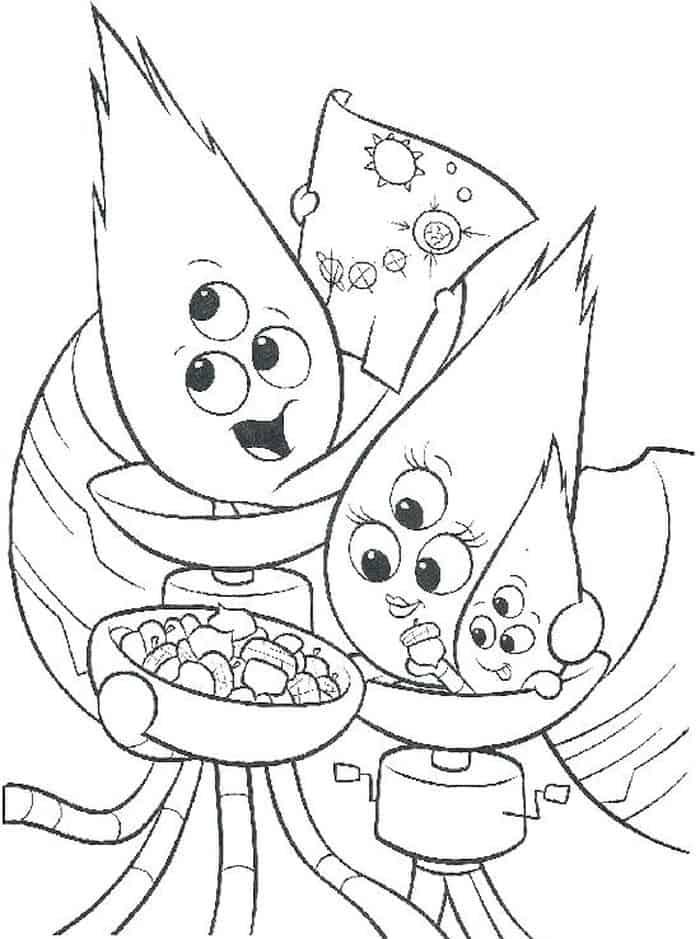 Printable Alien Coloring Pages
