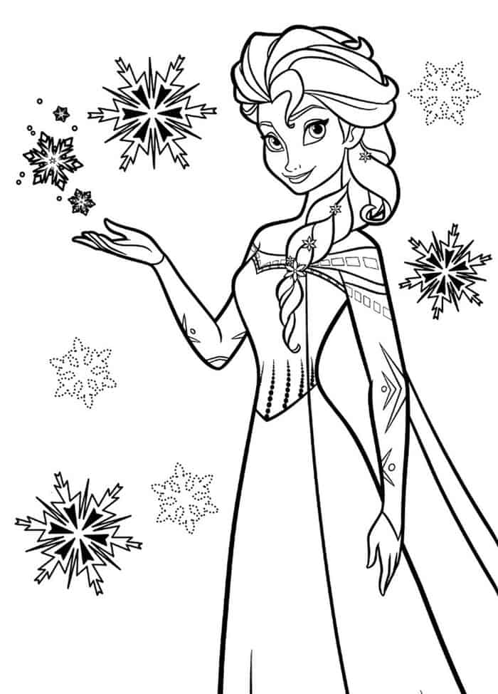 Printable Coloring Pages Disney Princess