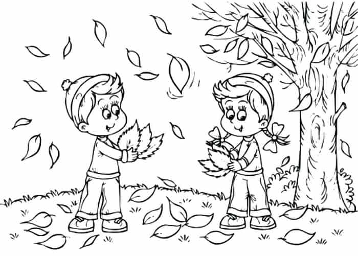 Printable Fall Coloring Pages
