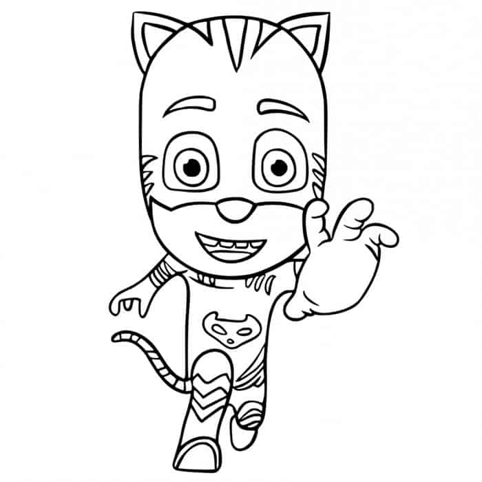 Printable Pj Masks Coloring Pages
