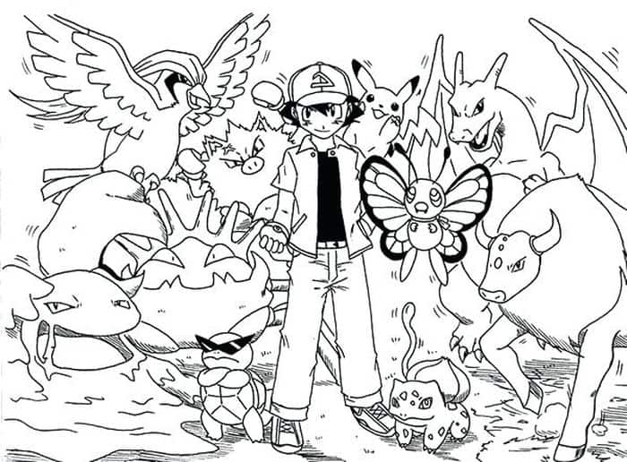 Printable Pokemon Coloring Pages
