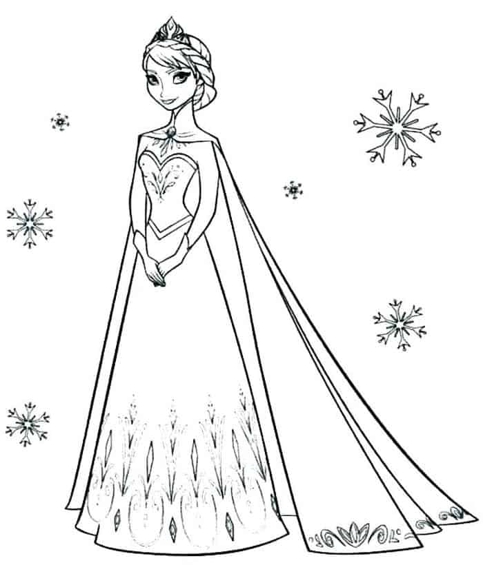 Printable Princess Coloring Pages