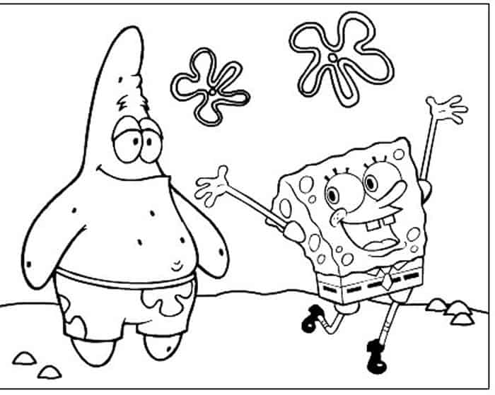 Printable Spongebob Coloring Pages