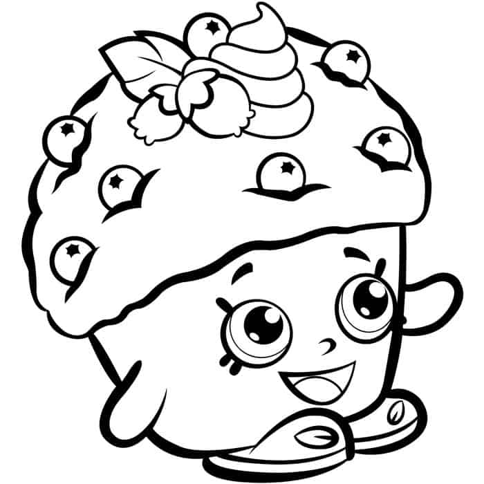 Shopkins Coloring Book Pages