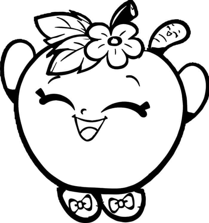 Shopkins Coloring Pages Pdf
