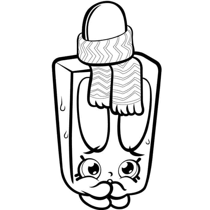 Shopkins Coloring Pages Printable