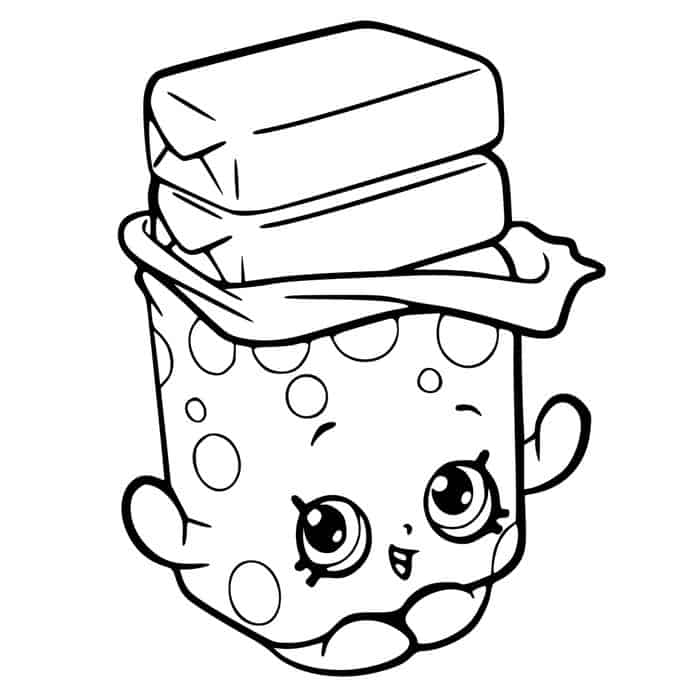 Shopkins Coloring Pages Season 2 Limited Edition