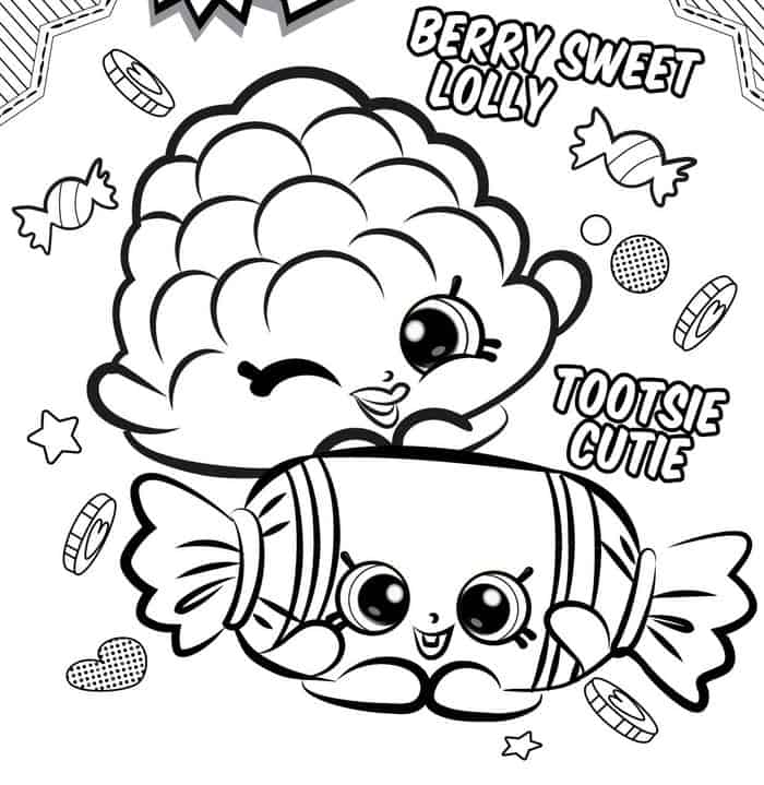 Shopkins Coloring Pages Season 3