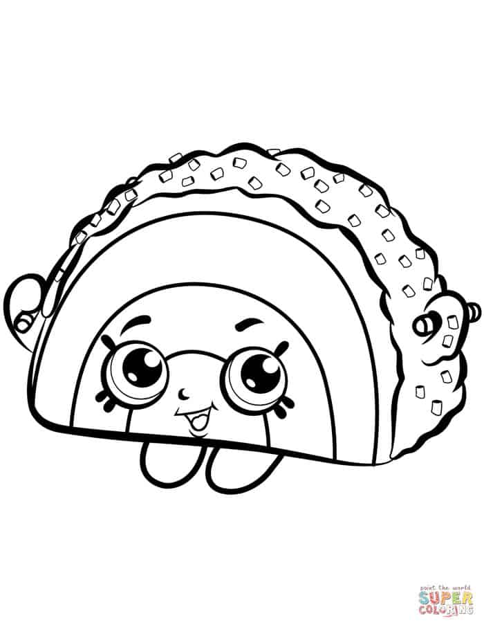 Shopkins Coloring Pages Season 6