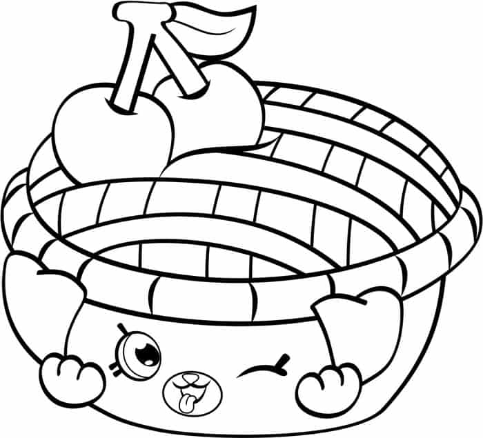 Shopkins Coloring Pages